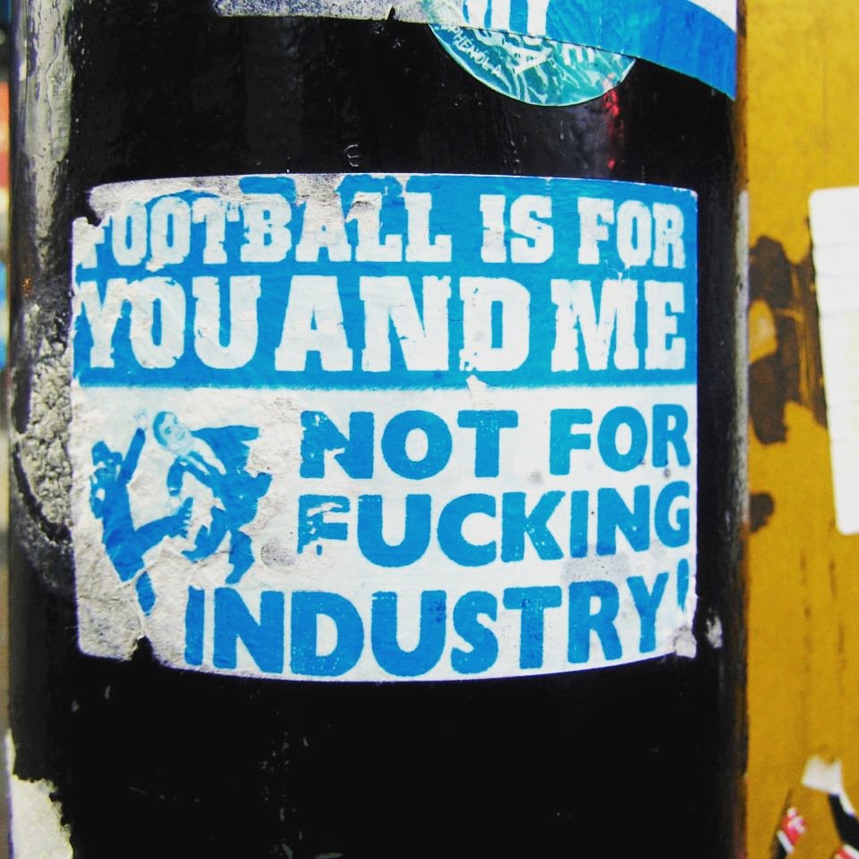 tt_turnstiles's tweet image. "Football Is For You And Me, Not For Fucking Industry!"

#EuropeanSuperLeague