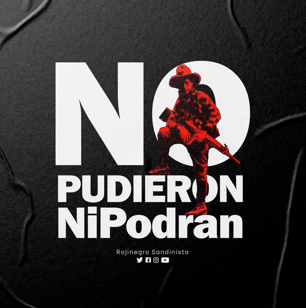Somos2V's tweet photo. #NicaraguaUnPuebloQueVence
¡Vencimos, Vencemos y Venceremos

A 3 años del la victoria al golpe fallido #NoPudieronNiPodrán 💪🏻
#LaPazEsElCaminoDaniel2021 https://t.co/SwSQHDFE48