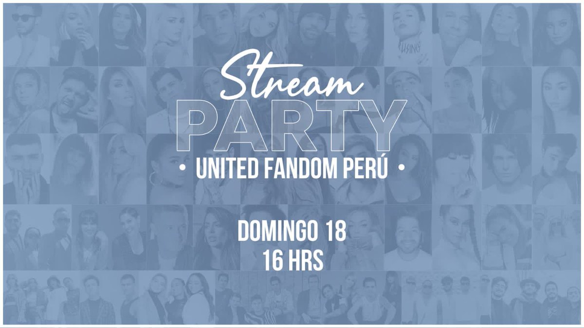unitedfandompe's tweet photo. 🚨 SI VEZ ESTO, RESPONDE 10 VECES CON EL TT 

STREAM PARTY PERÚ https://t.co/91DTexx5I9