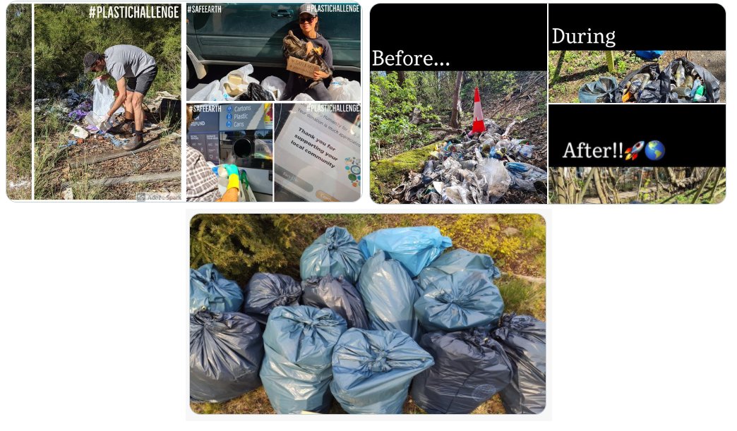 SafeEarthETH's tweet image. And the winners of the #Plastichallenge are...
1st place - @mickeythecat5  - Chris C - 1 ETH in Tokens  2nd place -  @LewisCryptoAcc   - Lewis - 0.5 Eth in tokens 3rd place - @fgiema  . 0.3 ETH in tokens  Please send us a DM! Thank you all for taking part!