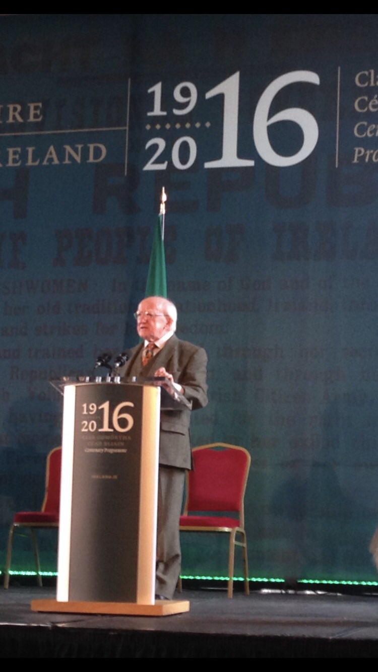Happy 80th Birthday to our ardent arts & heritage supporter Michael D. Higgins. 