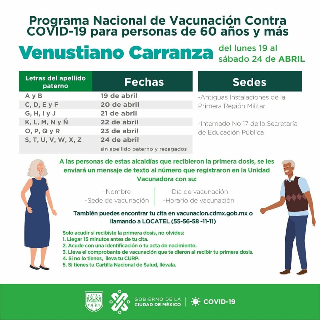 Secretaria De Gestion Integral De Riesgos Y Pc A Twitter Hoy Iniciamos La Aplicacion De La Segundadosis De Vacunacion Para Adultos Mayores En Alcaldia Coy Y A Vcarranza Ingresa A T Co Umaowul2qw Y Consulta