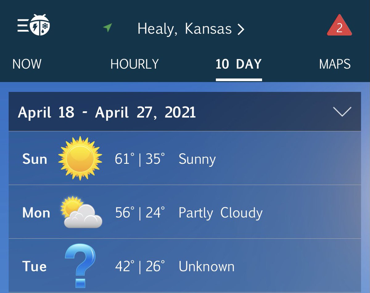 sharp_seed's tweet photo. If this doesn’t explain Kansas weather, I don’t know what does! Even the weather stations are like 🤷🏼‍♀️❓🤷🏼‍♂️ I guess we will see what Tuesday holds! ❄️ 🌧 ☀️ 

Happy Sunday! https://t.co/YY3y8pQ6fY