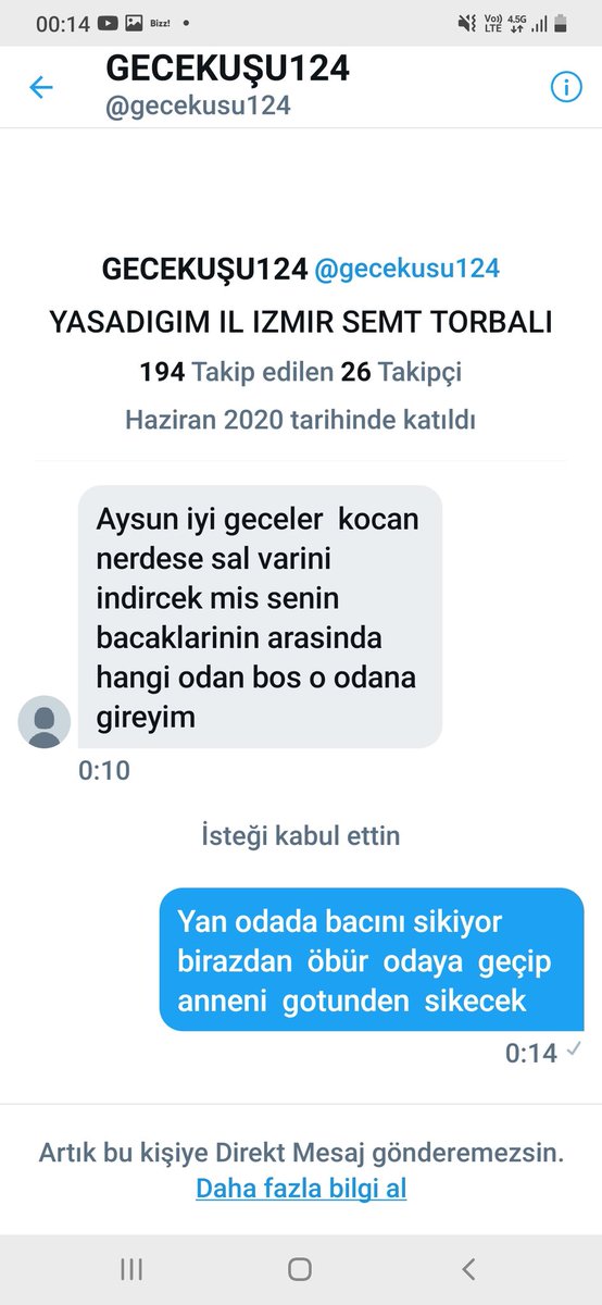Böyle iyi aile çocukları  yazmasın  daha  kötü söverim