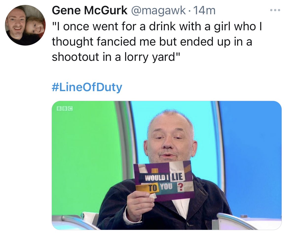 Line Of Duty Reactions tweet media