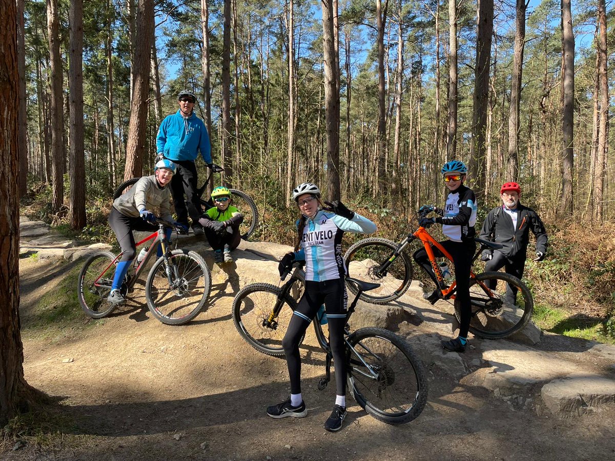 First off site 2021 ⁦<a href="/BedgeburyP/">Bedgebury Pinetum - Forestry England</a>⁩  for our youth riders this weekend #smashit #neverstoppedalling #ChooseCycling