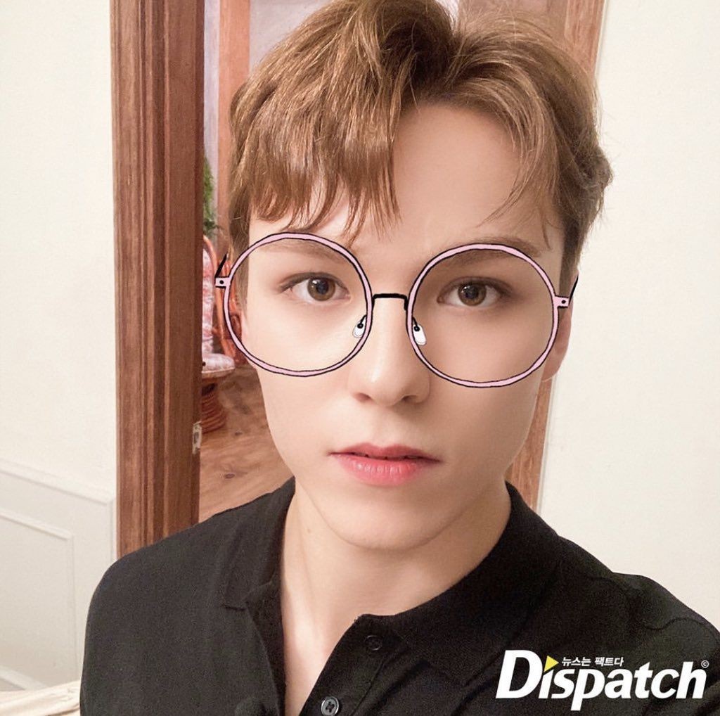 chweposts's tweet photo. Vernon showing no emotion while having the cutest filters on 😭 https://t.co/nqDdkCKGlQ