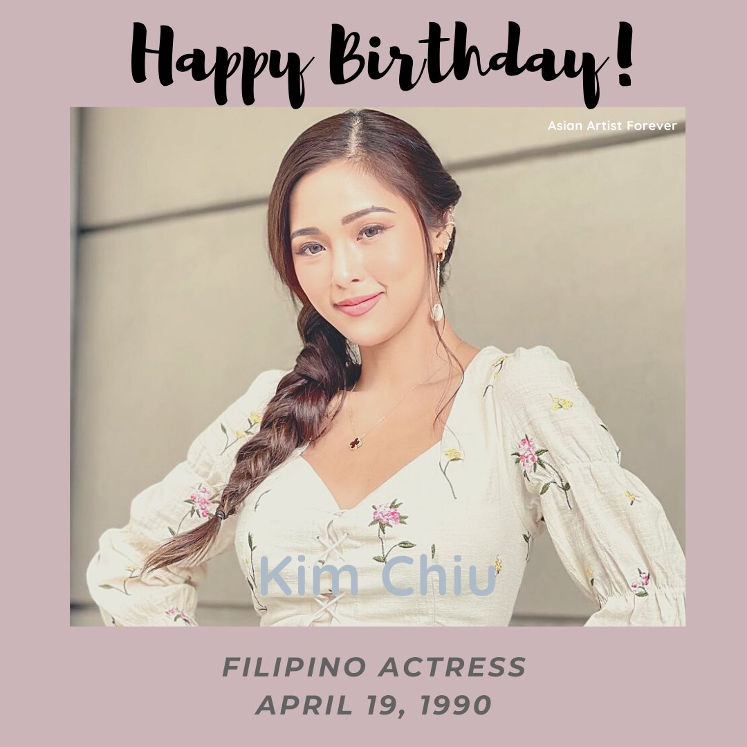 Happy Birthday Kim Chiu...     