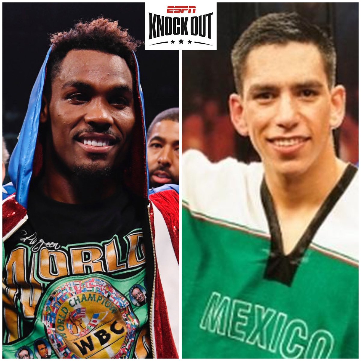 ESPNKnockOut's tweet photo. 🚨 Oficial!! 
Jermall Charlo 🇺🇸 expondrá el Mundial 👑 WBC del peso medio frente a Juan Macías Montiel 🇲🇽 el 19 de junio 

¿Ustedes con quién van? 🤔 https://t.co/gT97sOVHsQ