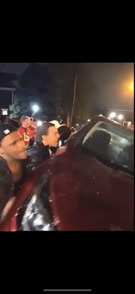 LTnews_'s tweet image. I have no words to what happened yesterday. This is my car, one of 5 cars that was flipped, smashed and destroyed. It was parked on Chitt Ave.

If you know or you have any way of identifying those responsible, please let me know so they can be held accountable for their actions.