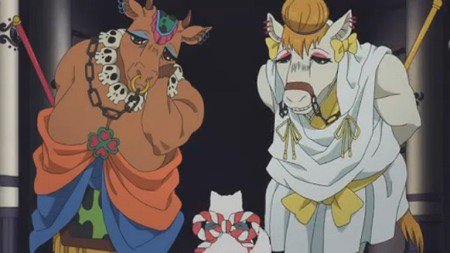 牛頭馬頭 BY 鬼灯の冷徹 こっちは両方♀だけどね