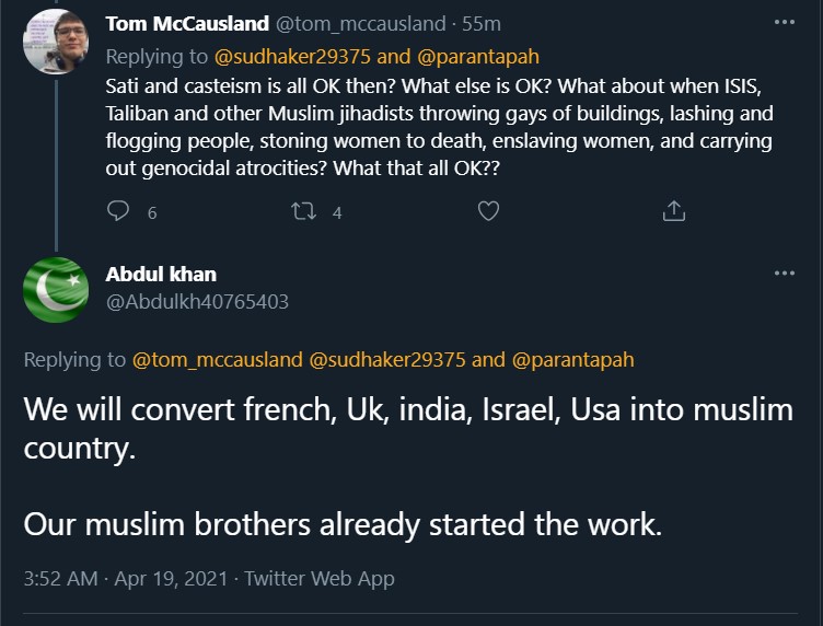 parantapah's tweet photo. When one hater meets another. I don't need to do any explaining. Get the popcorn, kids. https://t.co/qKqvlTKdpd
