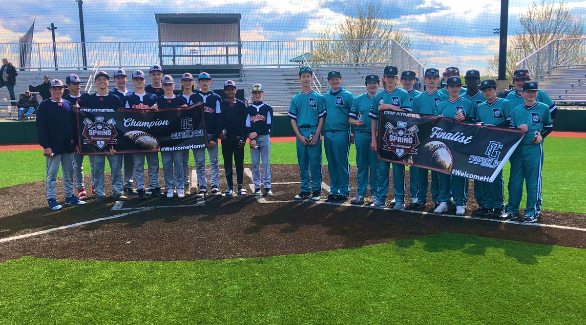 PGMidwestBB's tweet photo. 14AA #PGMWSpringInvite
Champs: Manhattan Indians
Finalist: Prodigy Baseball - White
#PGMidwest https://t.co/l7cxNvaq0y