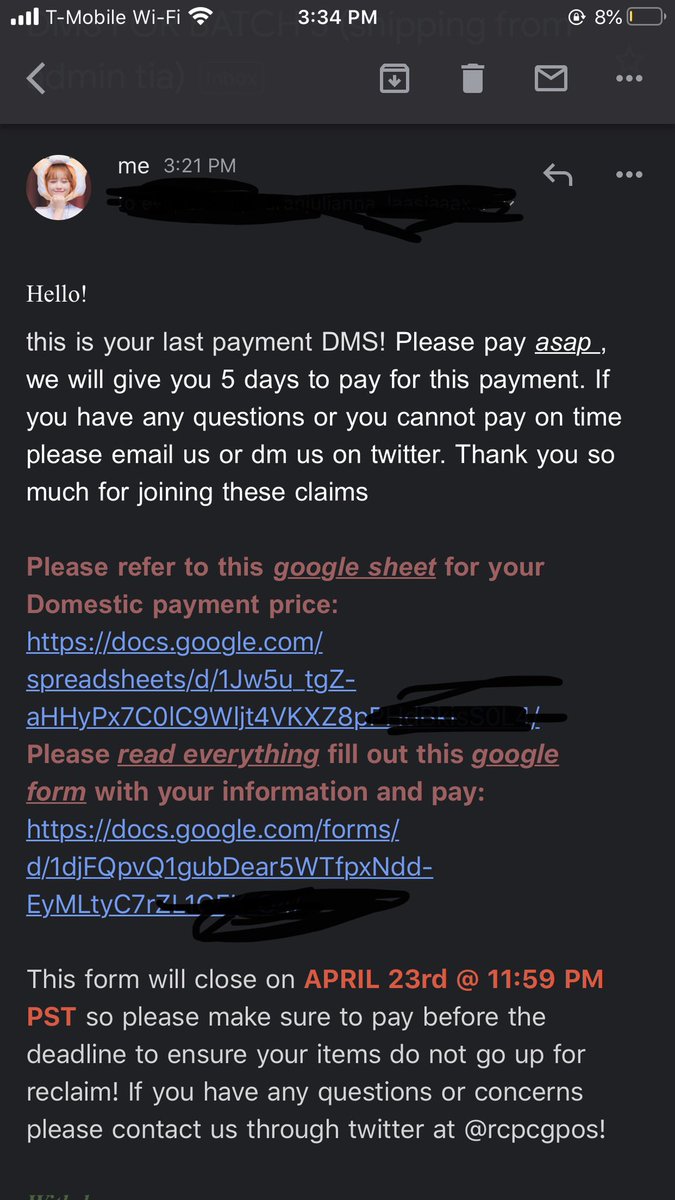 rcpcgos's tweet photo. #vividupdates sent out emails for batch 5 domestic payments ! please check your emails and spam for the email! if you did not receive it please dm us ! https://t.co/QIatR5su4t
