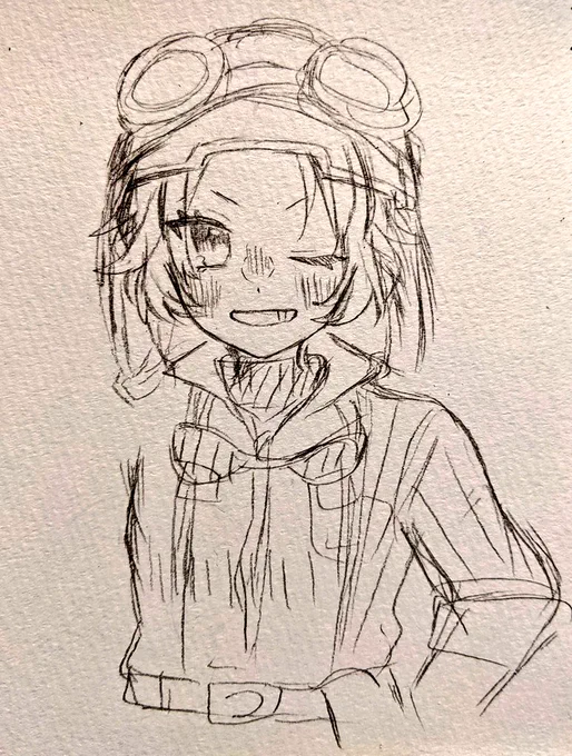 技師子のラフ 