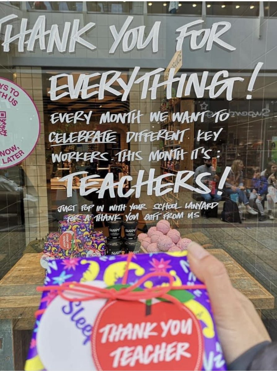 MissEMurray1's tweet image. Someone shared this on Facebook...if anyone hasn’t seen it this is apparently what LUSH are doing🤩🤩