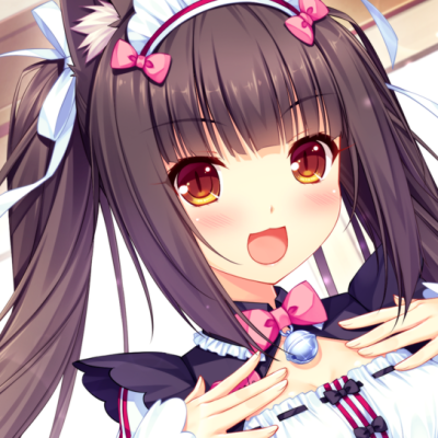 NekoOTD's tweet photo. Todays Neko of the Day is Chocola from Nekopara! https://t.co/t85HmRl5pf