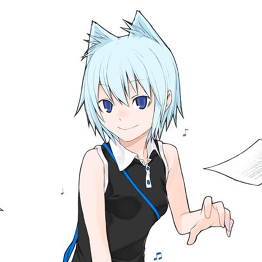 NekoOTD's tweet photo. todays neko of the day is Ao Nanami from Yozakura Quartet ! https://t.co/SbAtBQ34Rr