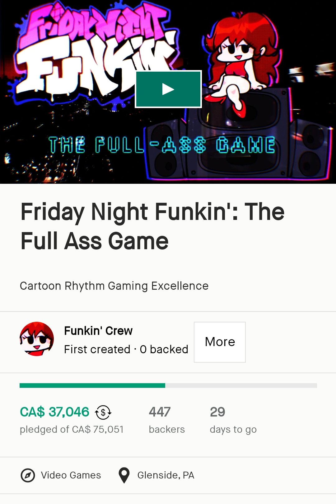 Mlick on Twitter "Y'all, the amount of money this kickstarter is about