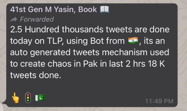 SidraMalikIYW's tweet image. Let&apos;s be mindful before accepting or rejecting assertions;it&apos;s a dirty Game.#TLP_Protest #TLPbanned