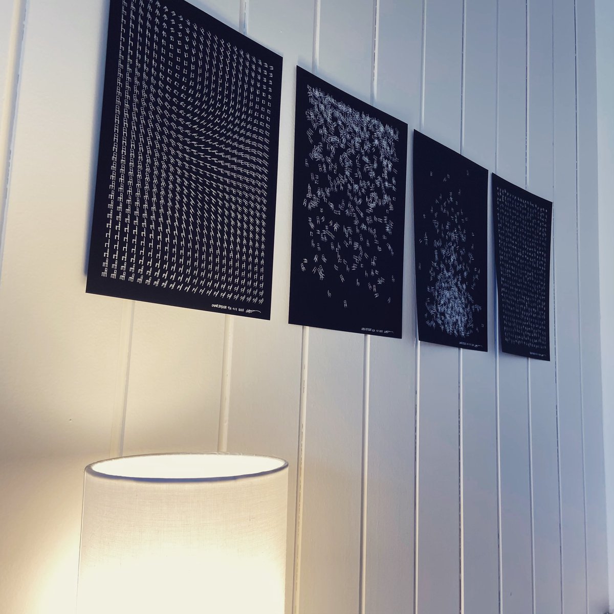 jeonghopark's tweet image. Release new chair episode 1 - 12 !!!
Random, Noise Generative Art works.
#cretivecoding #p5js #generative #generativeart #plotterart #plottertwitter #axidraw #lineart #minimal
jeonghopark.de/artshop/