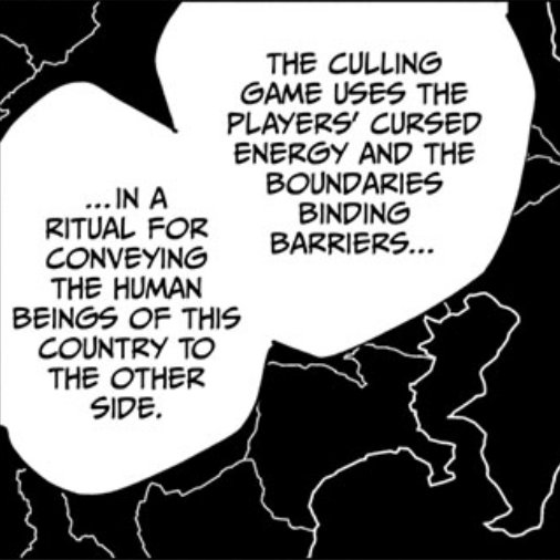 when Yuuji, Megumi, and Nobara crossed over that boundary, they triggered or sparked *something* (cursed energy?) to enter a special-grade domainimagine what would happen if 100 million people in Japan also crossed over a boundary to the other side at the same time  #呪術バレ