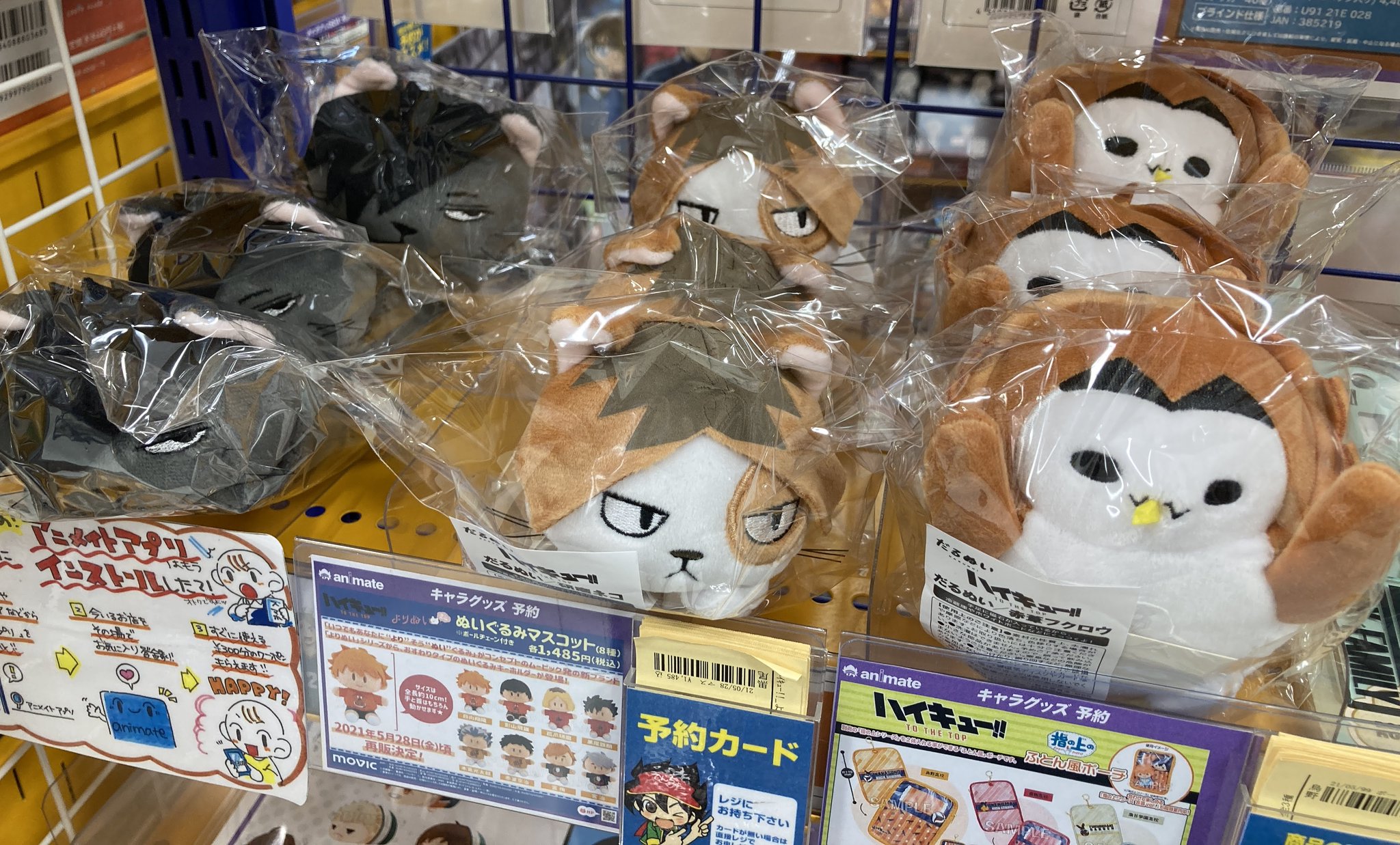 ハイキュー だるぬい 赤葦 木兎