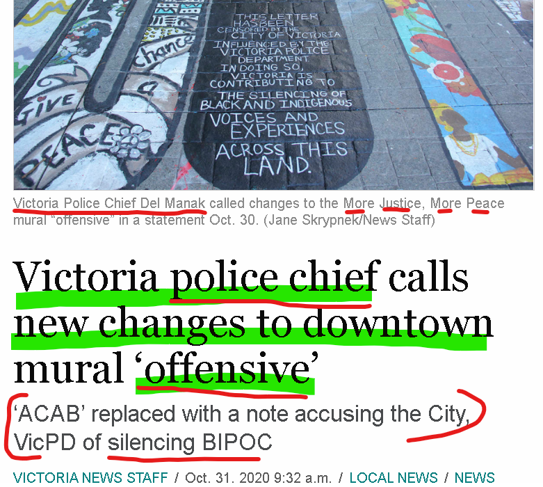 photowarrior's tweet photo. @420PhotoCrook @police_canadian @ClanPatrols @deardubow @SarahPottsH @CRTCeng @OakBayPolice @self_govern4us @CityOfVictoria @vicpdcanada Police & @liberal_party fascist attempts to stifle protest against police violence/racism scream loud for systemic & institutional change with #DefundThePolice
Racist VicPD's Greedy #MismanageManak lashed #yyj #BlackLivesMatter over #ACAB protest.
https://t.co/xgX5sA1tQA https://t.co/ssq7HlwWee