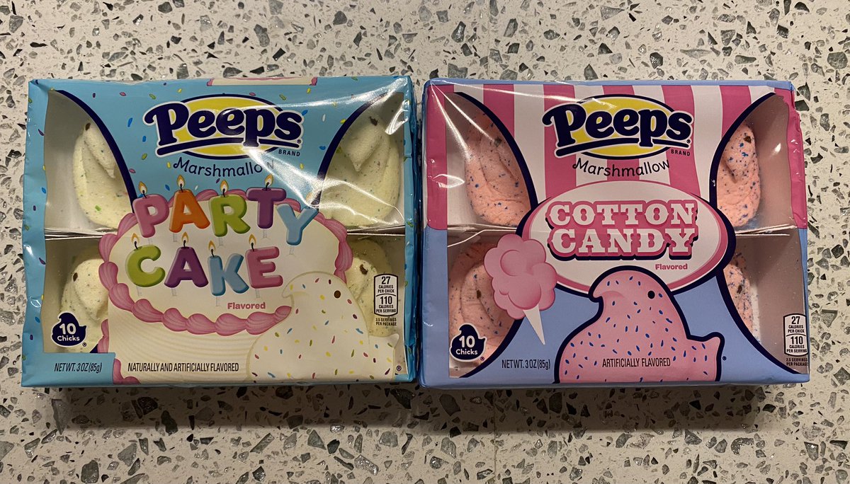 Chad_BT's tweet photo. OH NO‼️ @LastWeekTonight #peeps are now ruining birthday cakes and cotton candy...they must be stopped 🚫🛑🐤 https://t.co/NoiiOVvufw