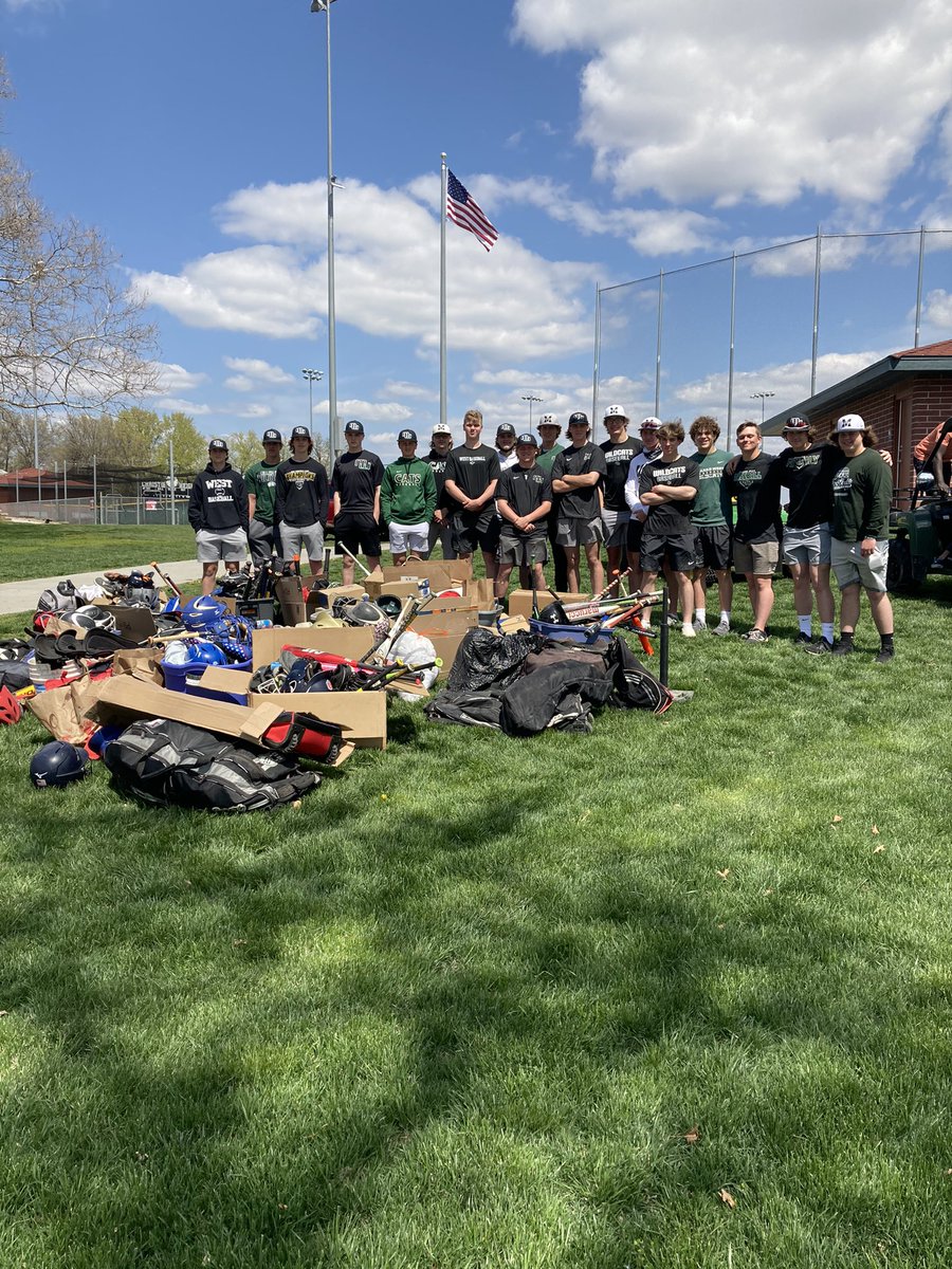 Thank you <a href="/MWCatsBaseball/">Millard West Baseball</a> for the donations! Appreciate your baseball student athletes and Millard west family for the support @OPDdcGonzalez @PACE_Omaha_Tish <a href="/NEPrepZone/">Nebraska Prep Zone</a> <a href="/MWHSWildcats/">Millard West HS</a>