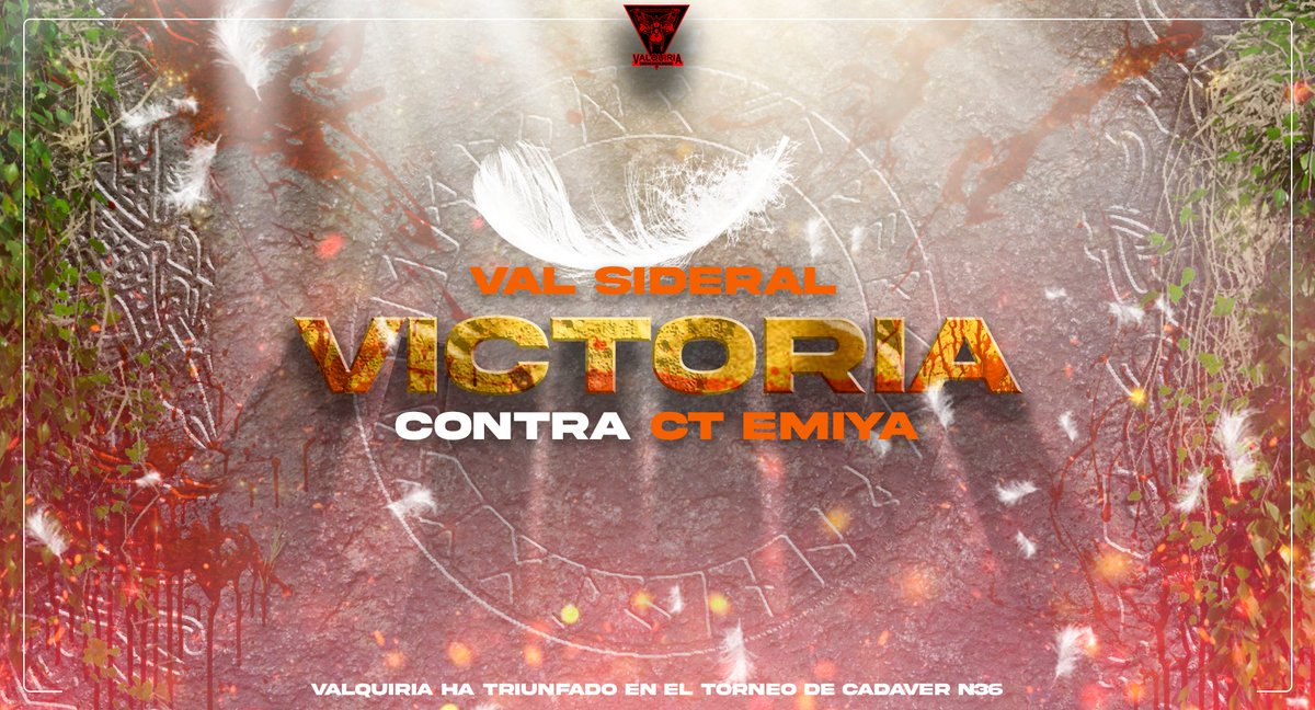 ValquiriaGames's tweet photo. FESTEJA VALQUIRIA!! #GOVFG 🌟🌟
Nuestro nuevo flamante miembro del equipo de #DragonBallFighterZ @VAL_Sideral se consagro capeon del torneo N36 de @CadaverSlayer 😱😱⚡️
FELICITACIONES SIDERAL!! 📝✨ https://t.co/Tns6rtcoqn