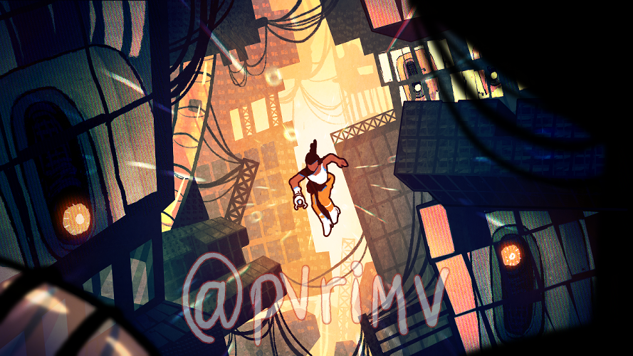 pvrimv's tweet photo. for my favorite game's birthday I made my own scaffold brush on csp :-)
#Portal2 #Portal2TenYears https://t.co/dgywyovqi2