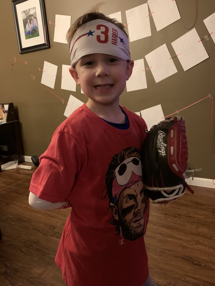 Happy 7th birthday to this guy!  Thanks for the birthday homer <a href="/bryceharper3/">Bryce Harper</a> !!