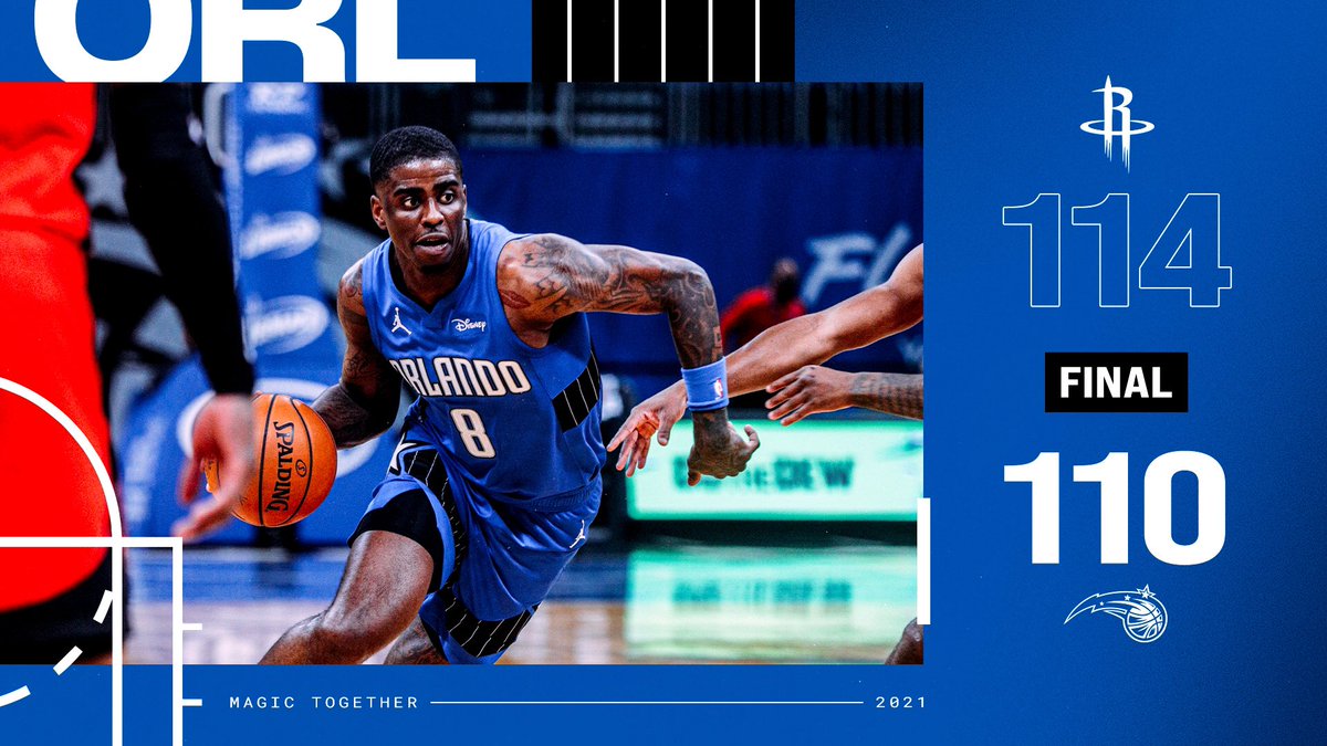 OrlandoMagic's tweet image. Final in Orlando.
