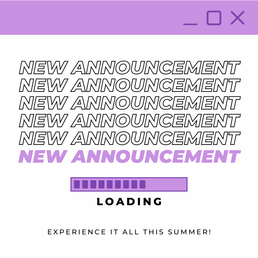 🚨 NEW ANNOUNCEMENT COMING SOON 🚨 We can’t wait to share what we have in the works with you all! 🥳 Keep posted for more updates to experience it all this summer!✨