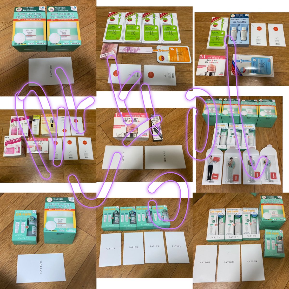 만송이 韓国代行 韓国 Fation パティオン Olive Young オリーブヤング 化粧品 チャウヌ ウヌ ミニ等身大 アクリル スタンド アクスタ 贈呈 イベント 代行 認証