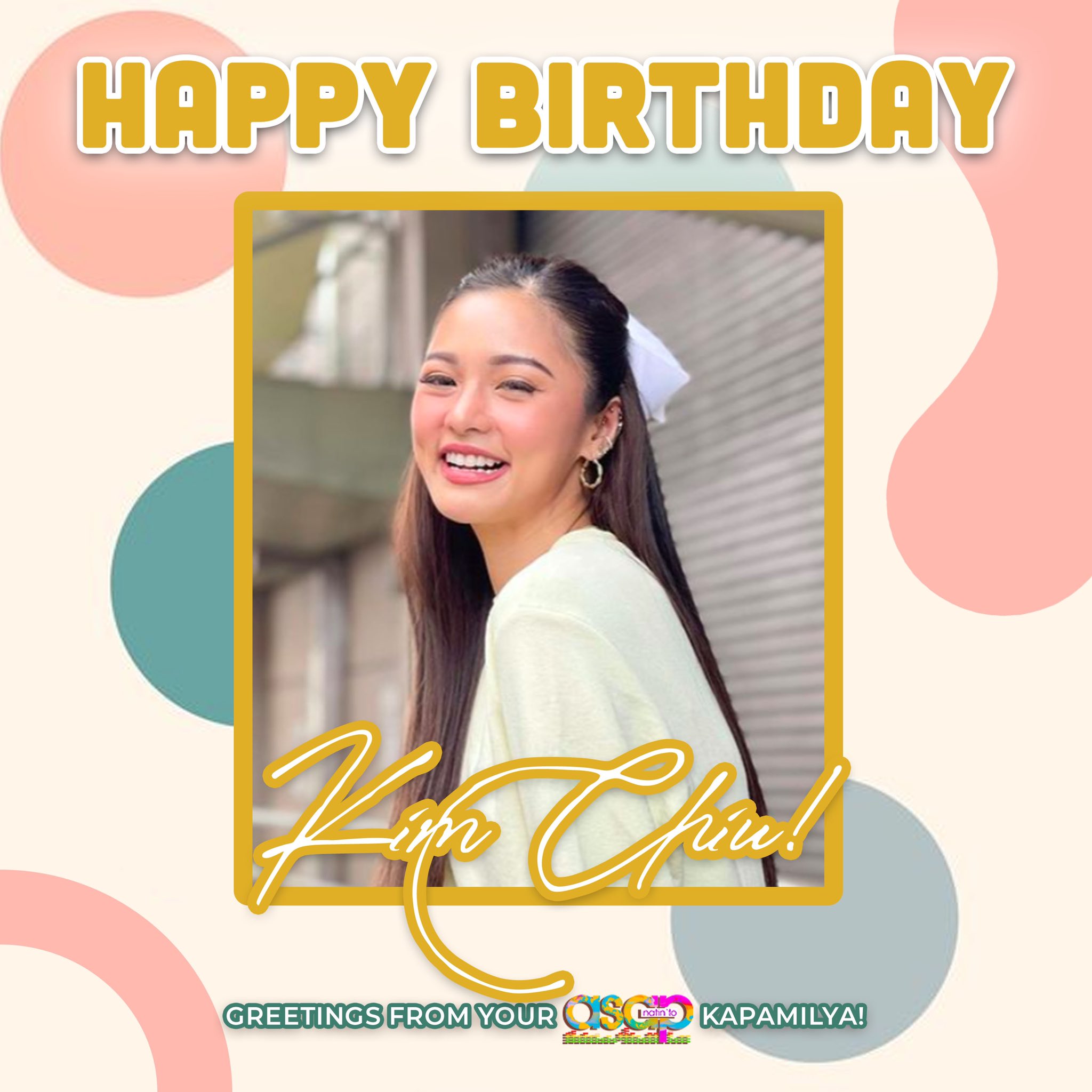 Happy Birthday Queen of the Dancefloor Kim Chiu! We love you so much!   