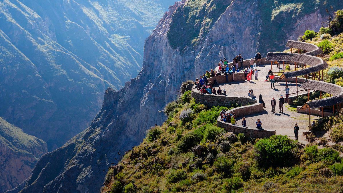 We're visiting Colca Canyon on the Colca River in my thread today. It is the third most visited location for tourists in Peru, many of whom come to see the Andean Condors which live in the canyon. There's also caves in the Colca Valley with paintings & carvings that date back....