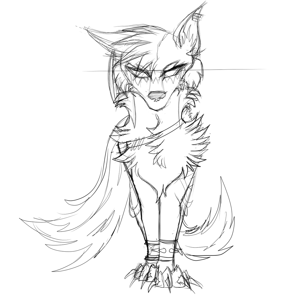 BattaliaSCP's tweet photo. Beware the murder wolf

(what? battalia draws ocs? yeah that happens sometimes you can unfollow me now) https://t.co/C0A40n2UXS