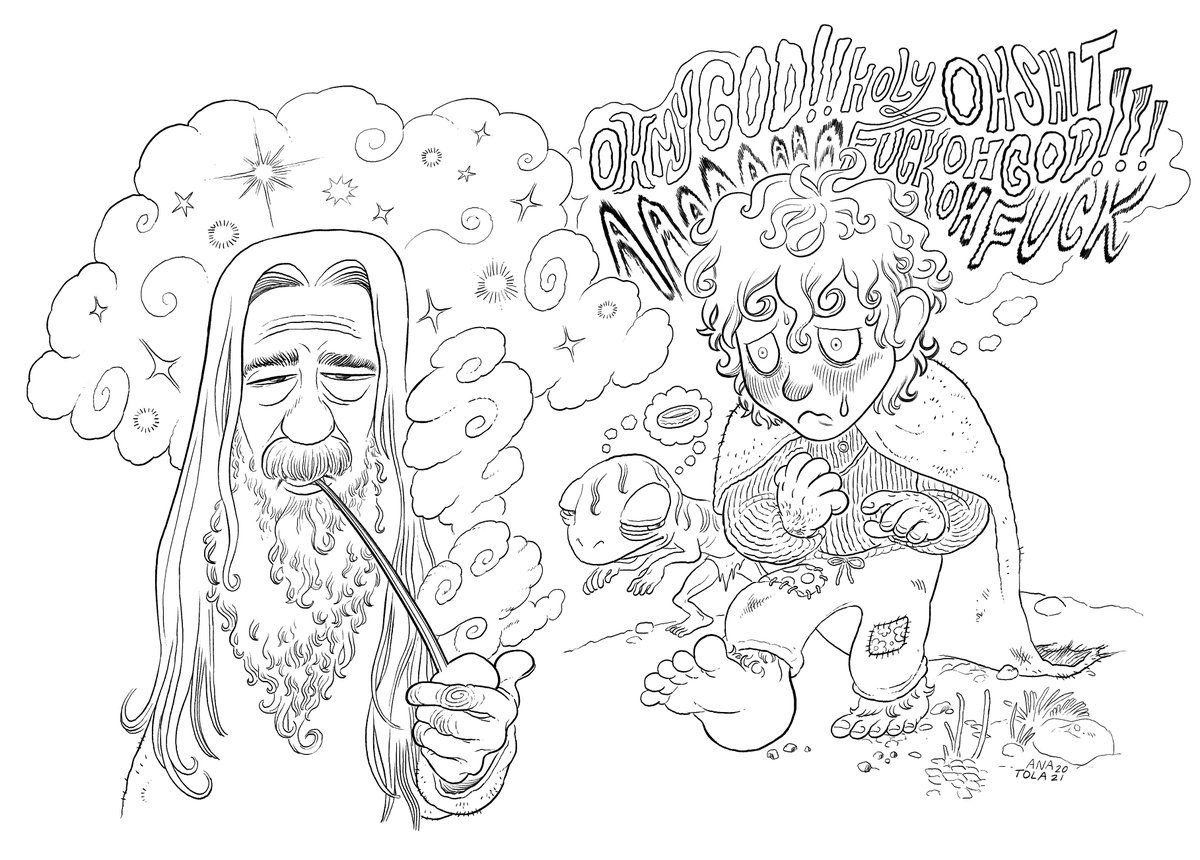 hobbits & wizards 