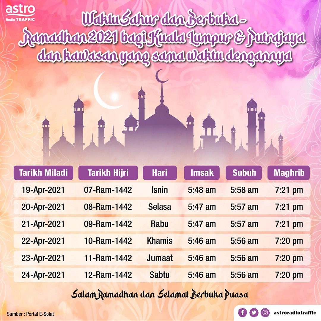 Waktu Zohor Shah Alam 2021 / Book Ktm Ets Intercity Train Ticket Online