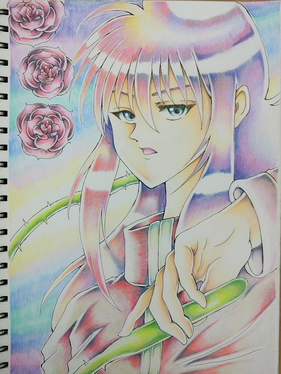 蔵馬様 久しぶりに描いてみました 私は断然蔵馬様派でござ キキ あさこのイラスト