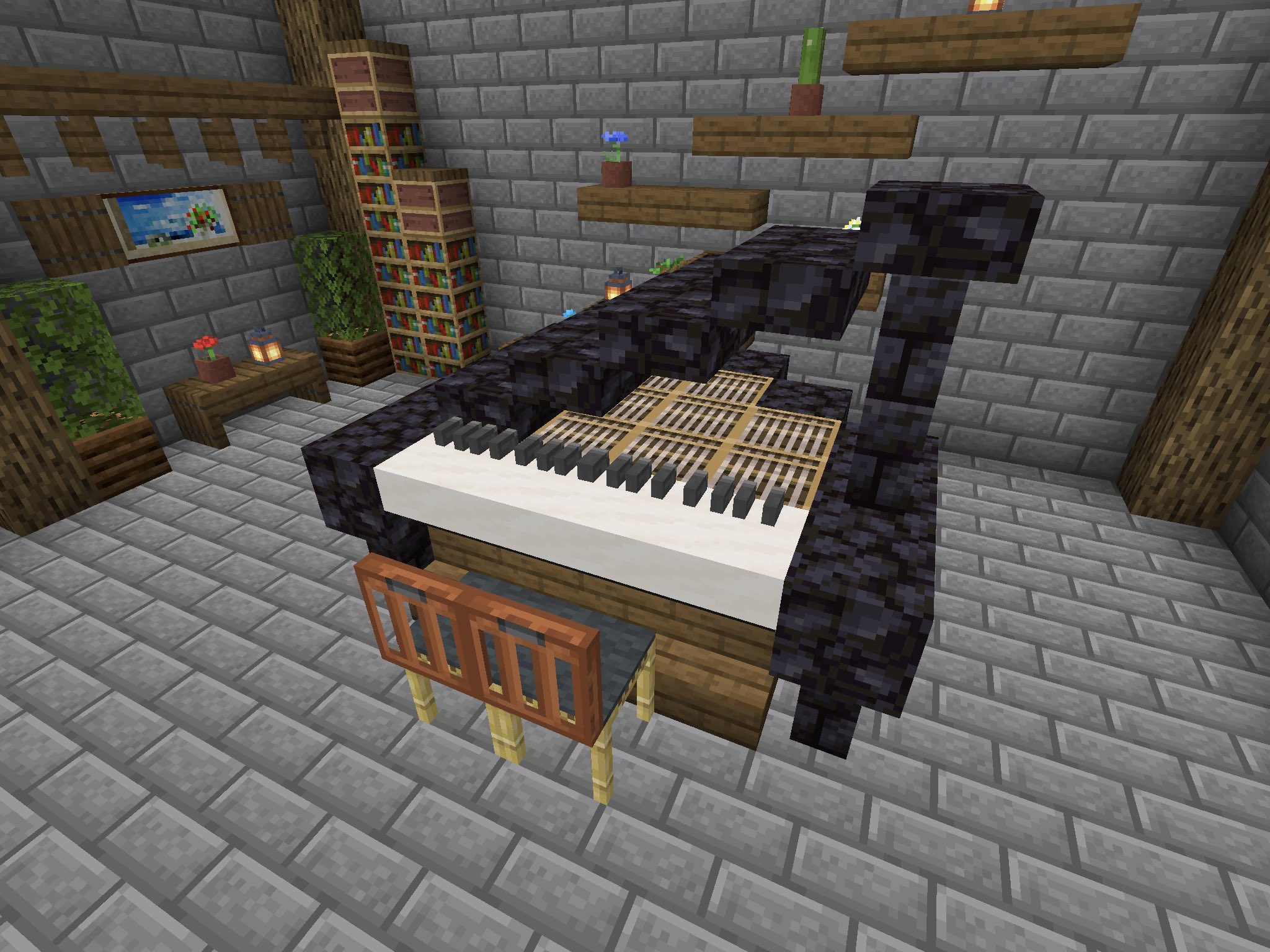 あのぴ グランドピアノ Minecraft Minecraft建築 バニラ建築 T Co Jkzgqs624u Twitter