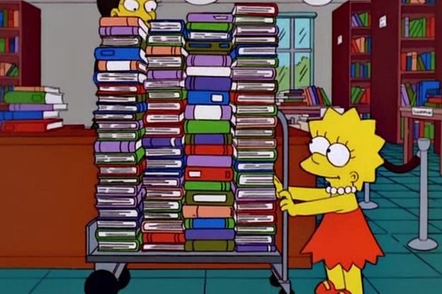 “Cuando estoy triste, abro un libro e ignoro al mundo”. Lisa Simpson 🔗

#TheSimpsonsDay #DíaMundiaDeLosSimpson