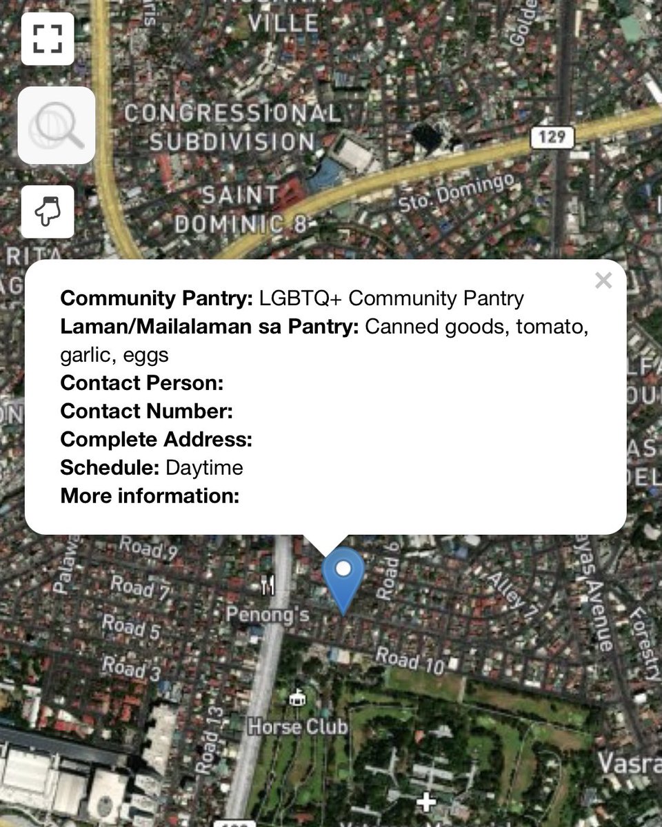 anditabinas's tweet photo. Maraming salamat po sa mga patuloy na tumutulong sa pamamagitan ng #communitypantry at sa tulong sa pagmapa!
Saan maaaring magbigay ayon sa ating kakayanan o kayaโy kumuha ng tulong na batay sa ating pangangailangan?
https://t.co/aKQmJHE6gc
#communitypantryph #mapabigay https://t.co/kgd68wvIQW