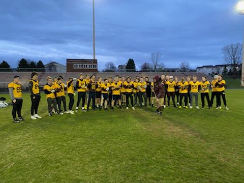 The last time the lights go out on the old field. It was great seeing kids out on the field one last time. We will always have our memories but it is time! New field, New track and New memories! #PACCT #RangerPride #WeAreRangers #RangerNation #NewMemories