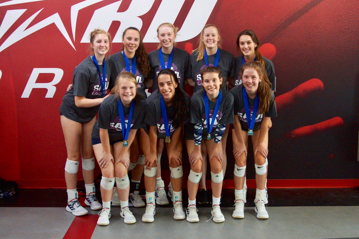 #Undefeated and <a href="/SAVLVolleyball/">SAVL</a> U15 Open Champions.   @UpwardStarsUPS 15 Taylor Won 12 straight sets against great teams from the southeast. Can’t wait to play next weekend at showdown in the smokies. #OneMore <a href="/PrepDigChris/">Chris Fitzgerald</a> <a href="/RecruitStarsVB/">Stars VB Recruiting</a>
