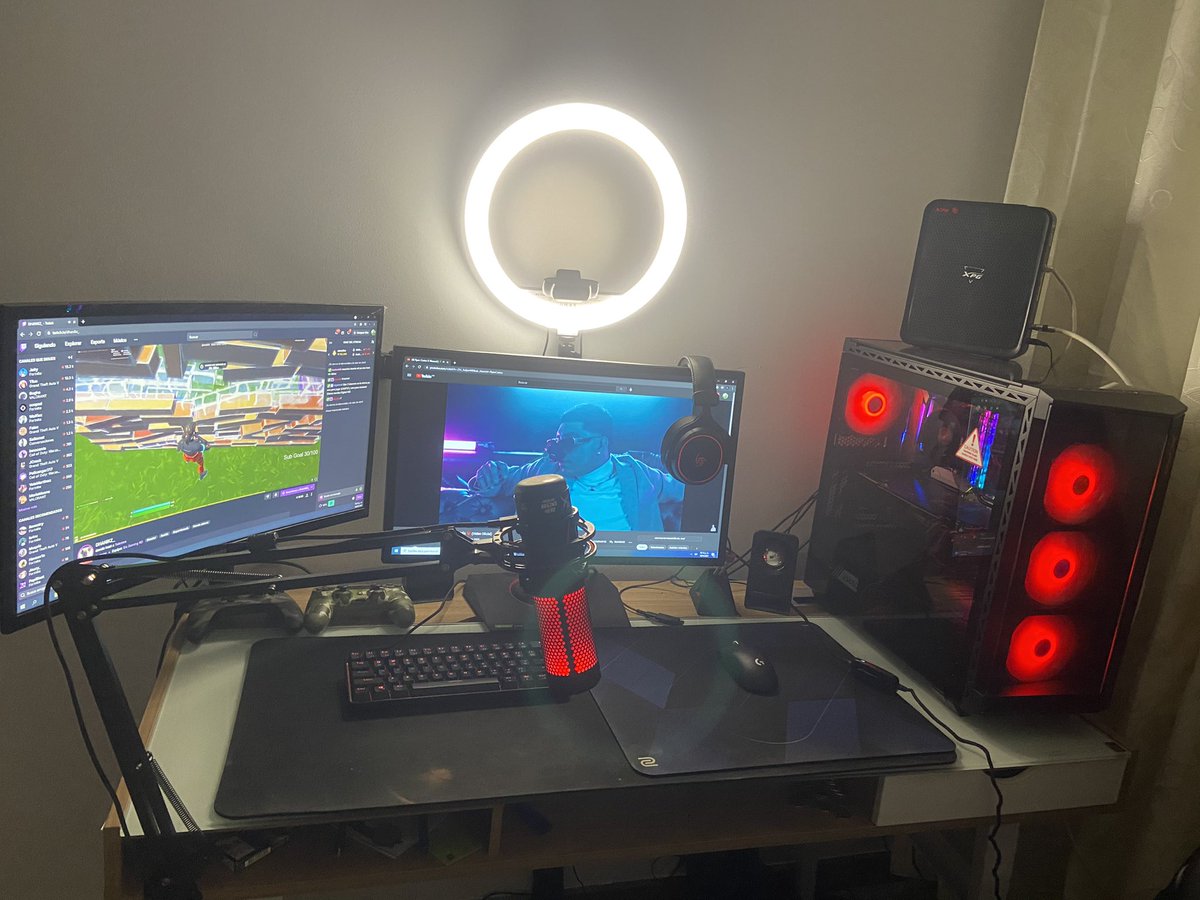 Mi humilde set up 🥰