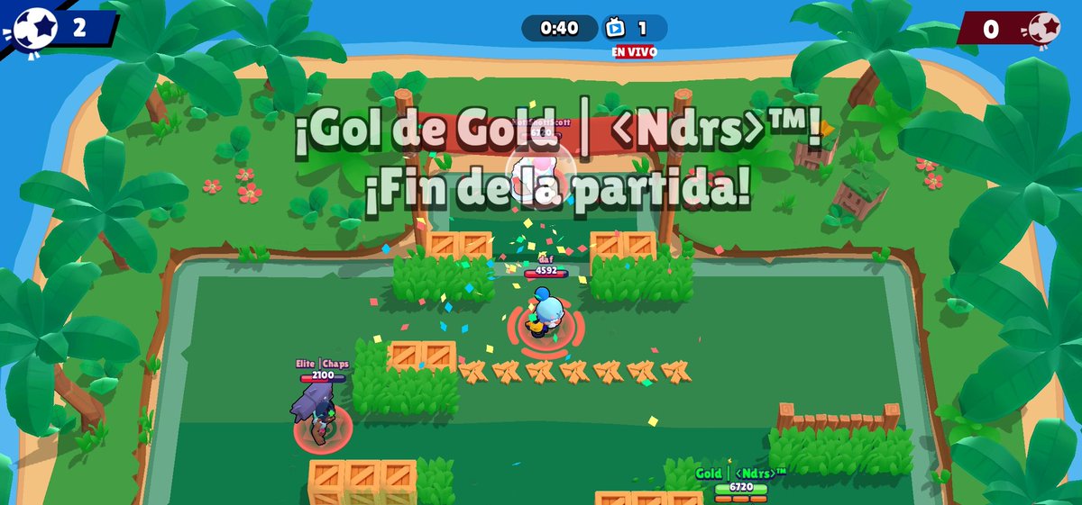 Que crack salir en la brawl TV con esta cantidad viendo 🥴