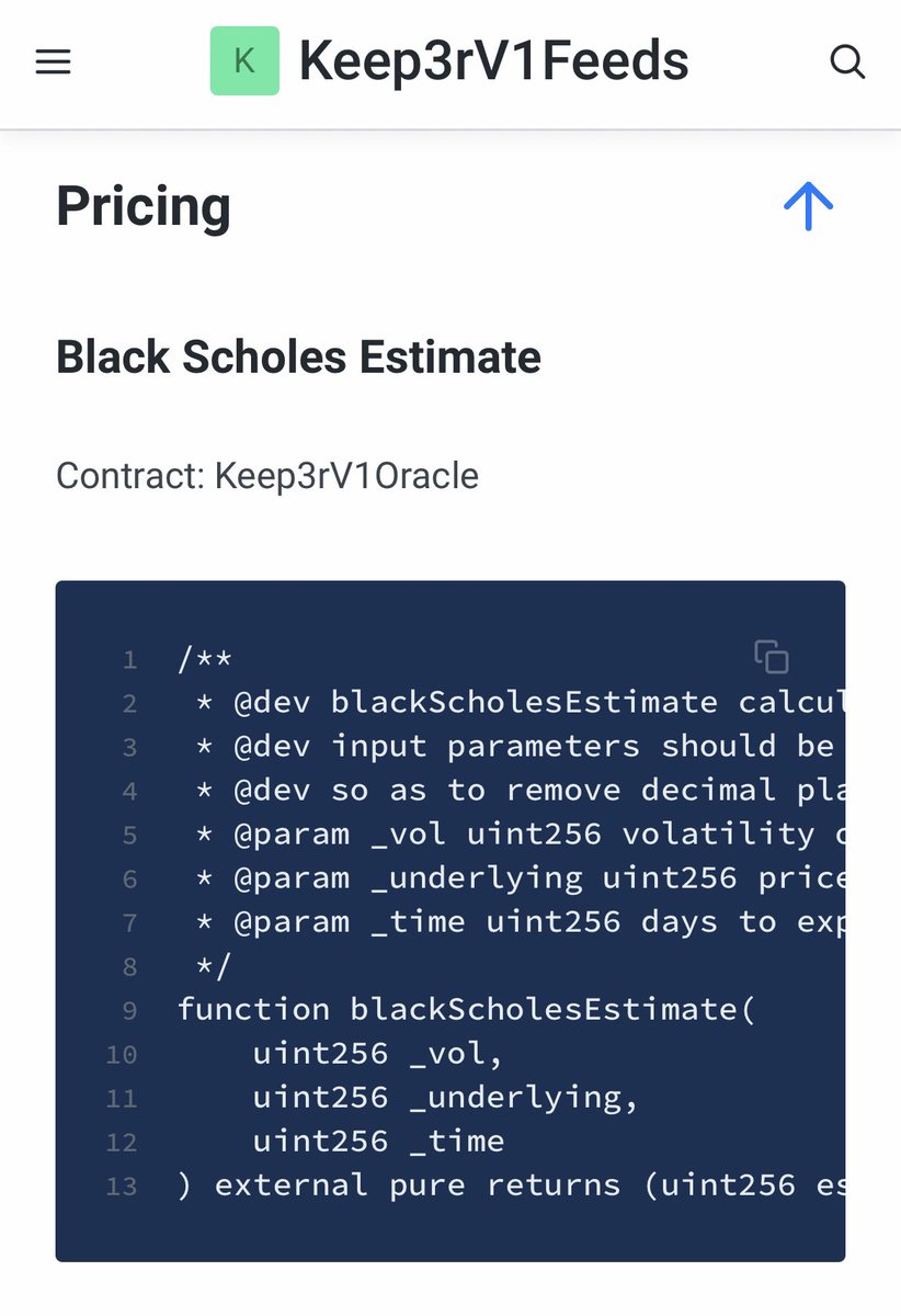 Keep3r network coincidentally utilizes sliding window oracles, and black scholes to price options...Furthermore, a user can select which “arbitrary” selected time series this wish... 